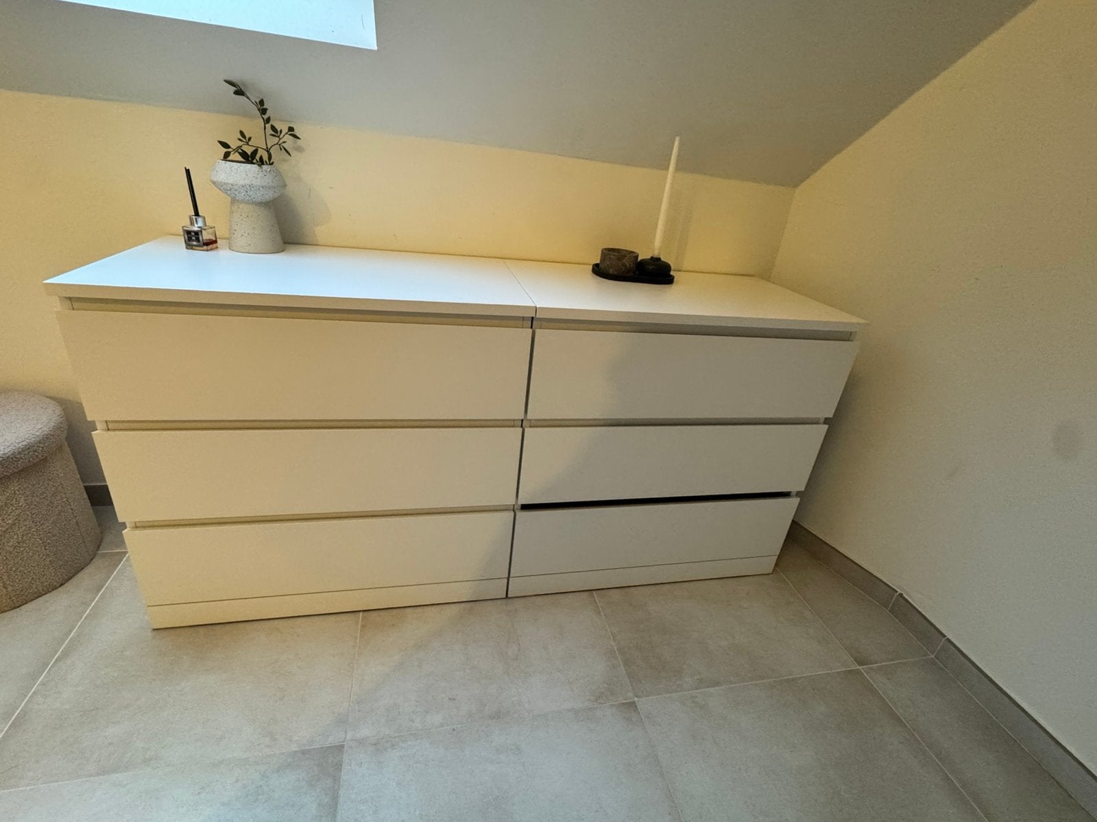 2 commodes MALM ikea, Maison & Meubles, Enlèvement, Comme neuf