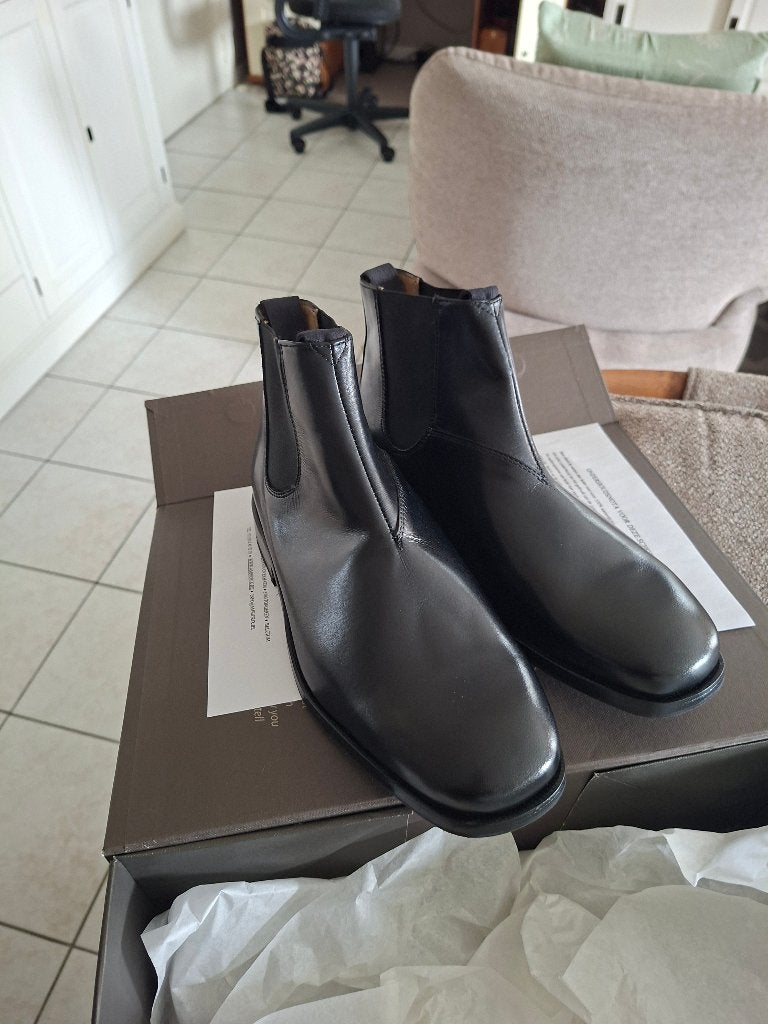 Heren bottillons, herenbotjes zwart Ambiorix, Ambiorix, Zwart, Boots, Nieuw