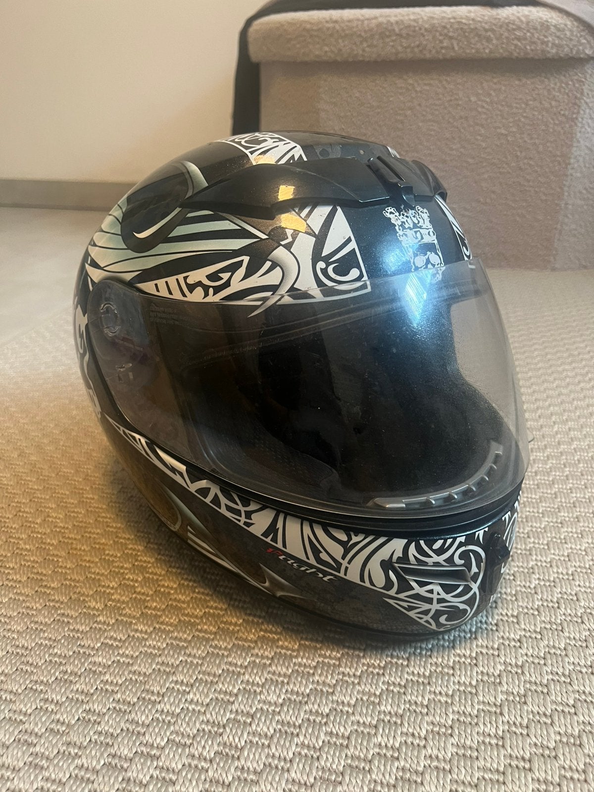 Motor helm MTR maat L, Motoren, Ophalen, L, Integraalhelm