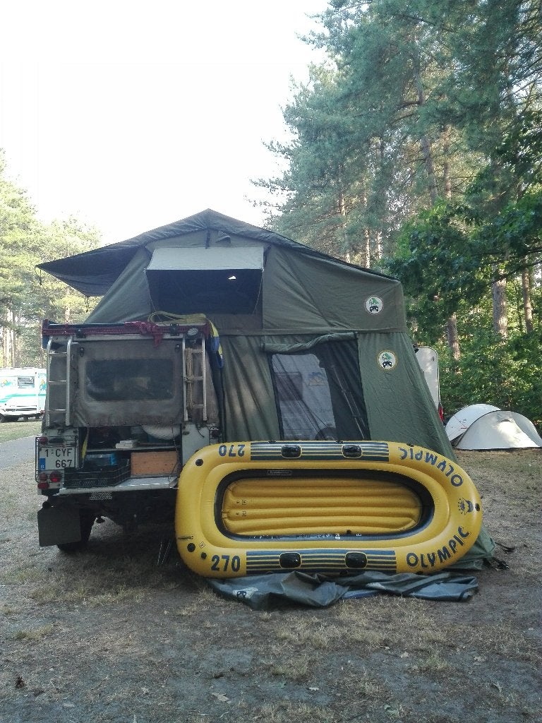 Daktent, Caravans en Kamperen, Ophalen, Gebruikt, Tot en met 3