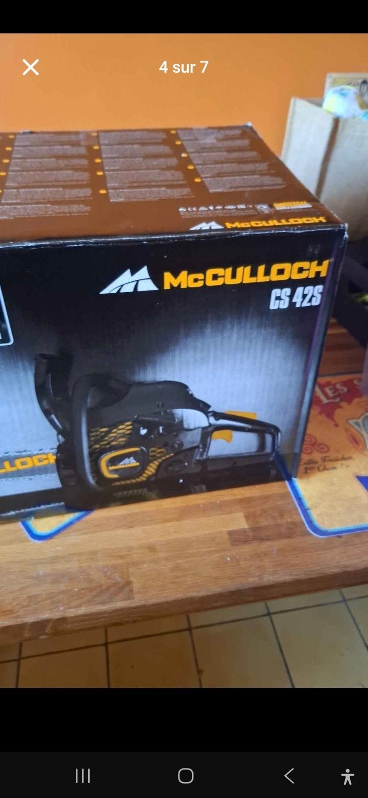 tronçonneuse mcculloch CS 42s  neuve, Enlèvement, Neuf, Mcculloch