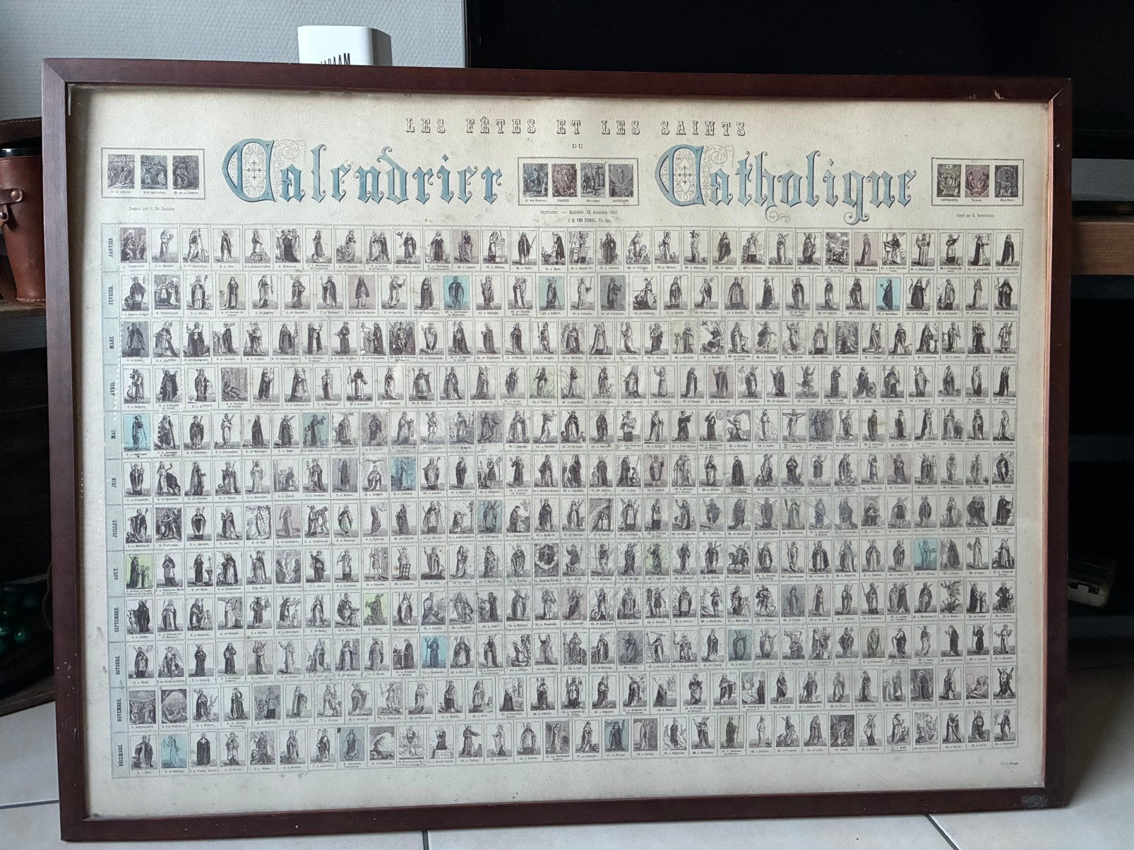 Les Fêtes et les Saints du Calendrier Catholique, Ophalen