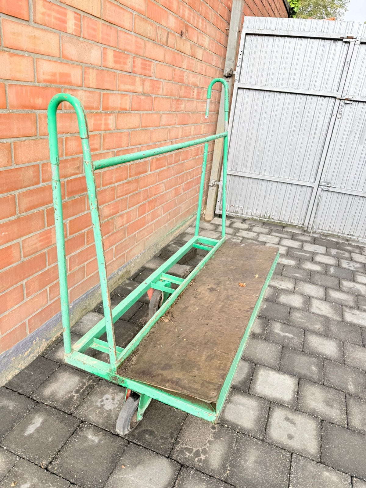 Platen kar, Ophalen, Gebruikt
