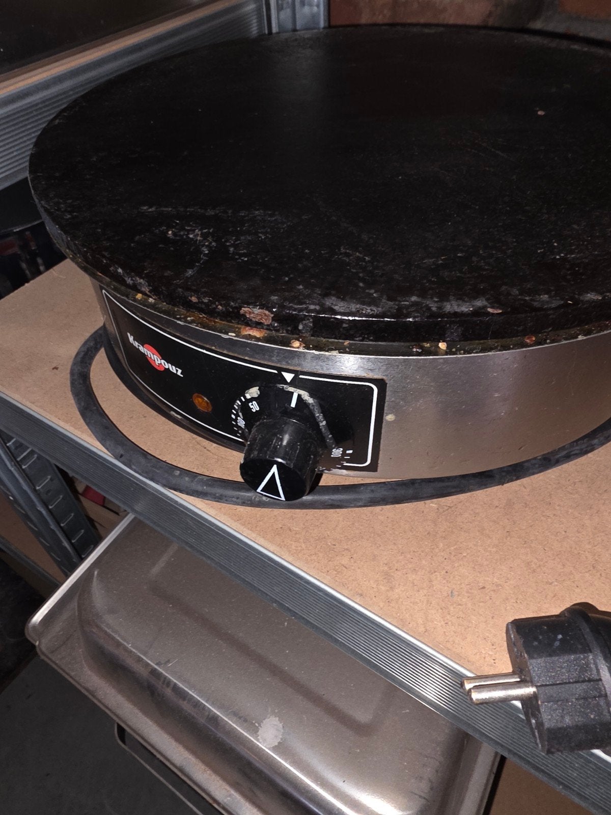 Pannenkoeken plaat, Elektronische apparatuur, Ophalen
