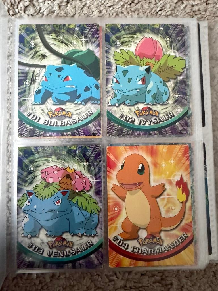 Carte pokemon Topps 1999 serie 1, Envoi, Utilisé