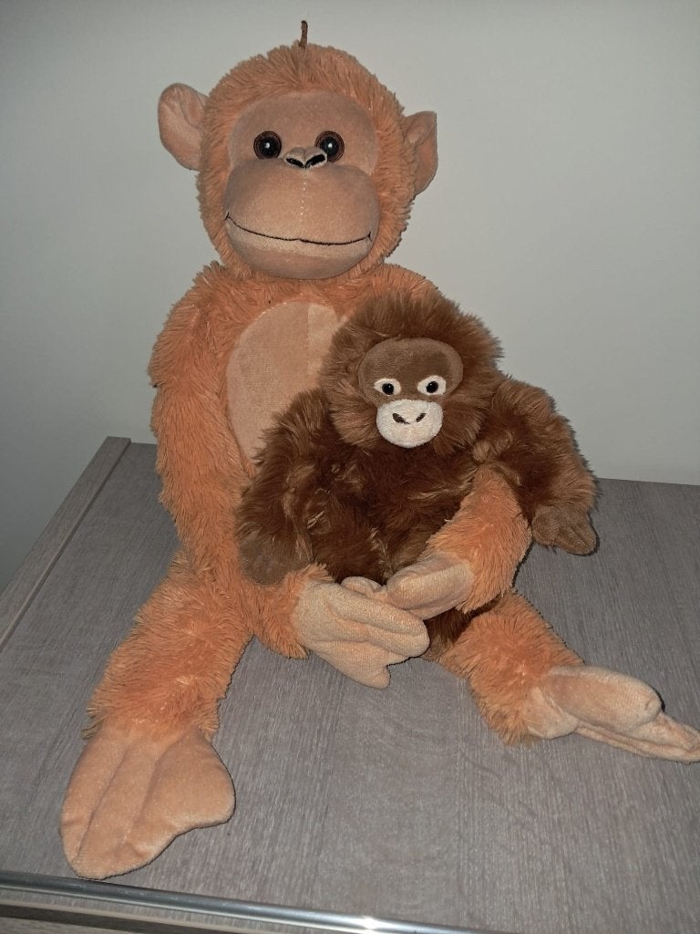 Nature Planet aapjes set van 2, Kinderen en Baby's, Ophalen, Gebruikt, Overige merken, Middelgroot (20 tot 80 cm)