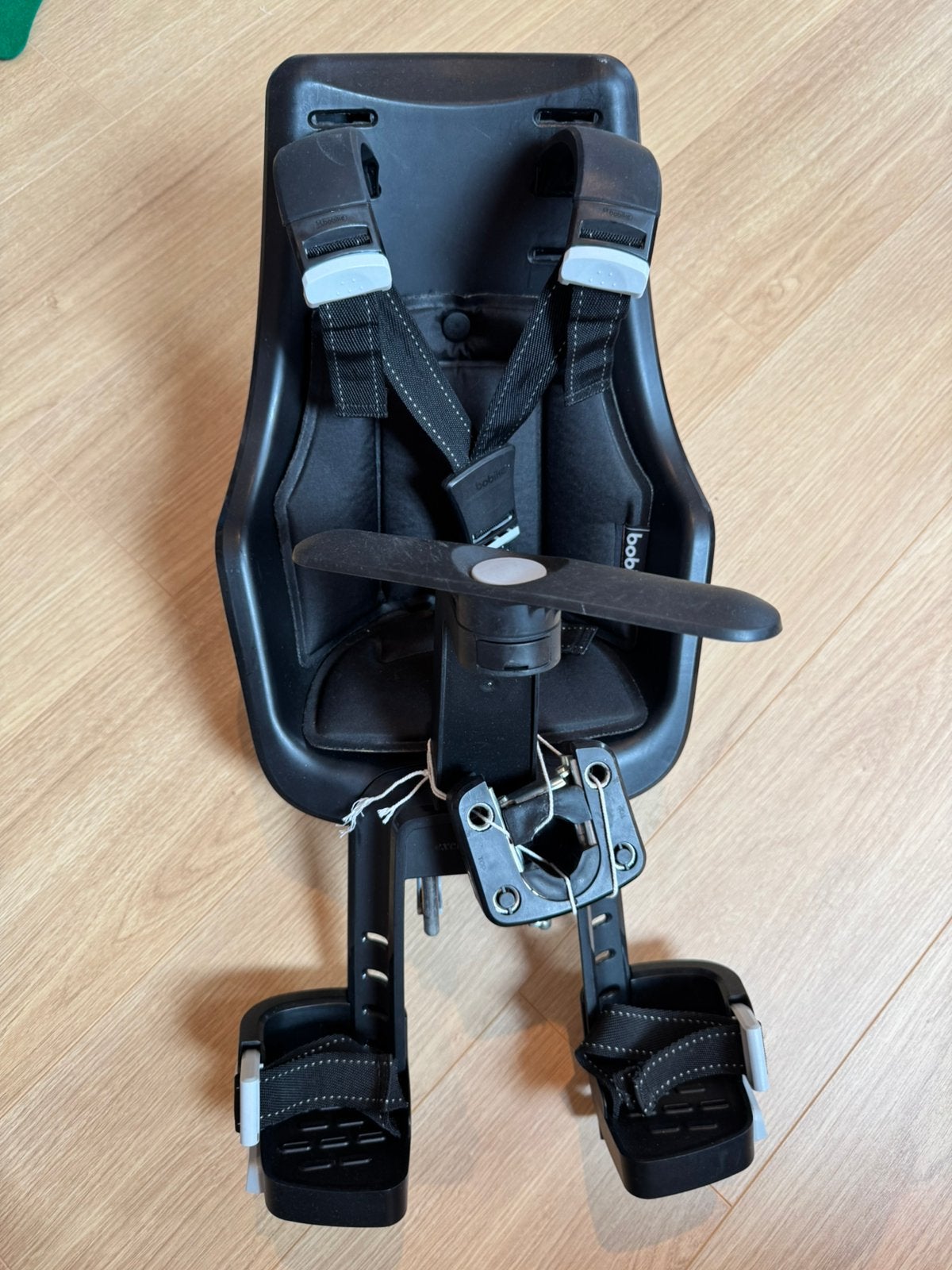 bobike fietsstoeltje (vooraan), Ophalen, Gebruikt, Voorzitje, Voetsteuntjes