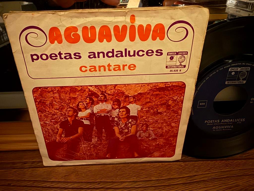 Poetas Andaluces - Cantare, Cd's en Dvd's, Vinyl Singles, Gebruikt, Wereldmuziek, 7 inch, Single