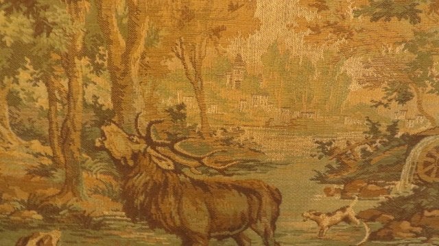 prachtig vintage wandtapijt in perfecte staat, Ophalen