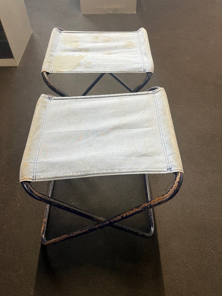 2 kampeerstoelen / klapstoelen, Caravanes & Camping, Meubles de camping, Enlèvement, Utilisé, Chaise de camping