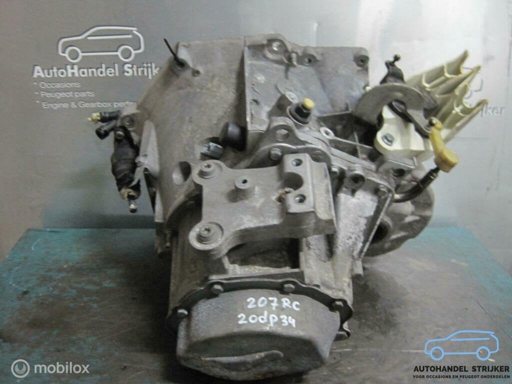 5-versnellingsbak 20dp34 Peugeot 207/ C4 THP RC ('06-'12), Enlèvement ou Envoi, Utilisé, Peugeot, Peugeot