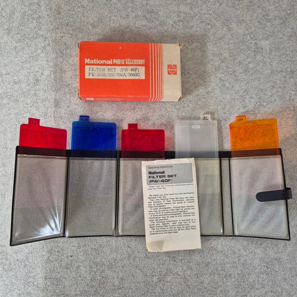 National Photo accessory, filterset PW-40F, Ophalen of Verzenden