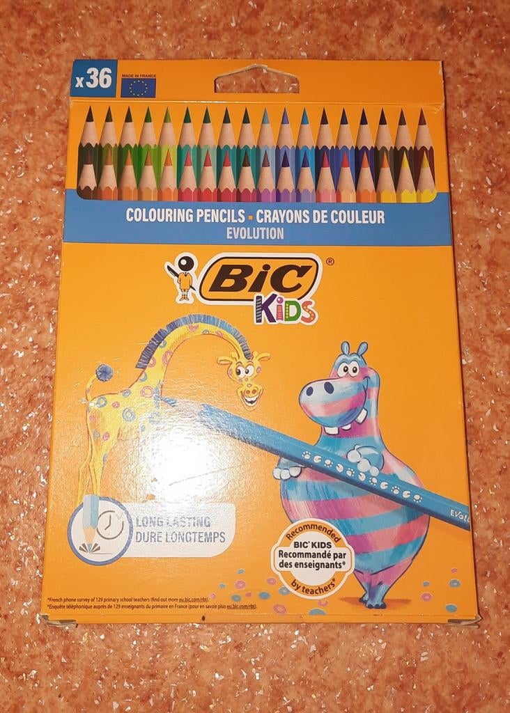 Crayons Bic, Enlèvement ou Envoi, Neuf