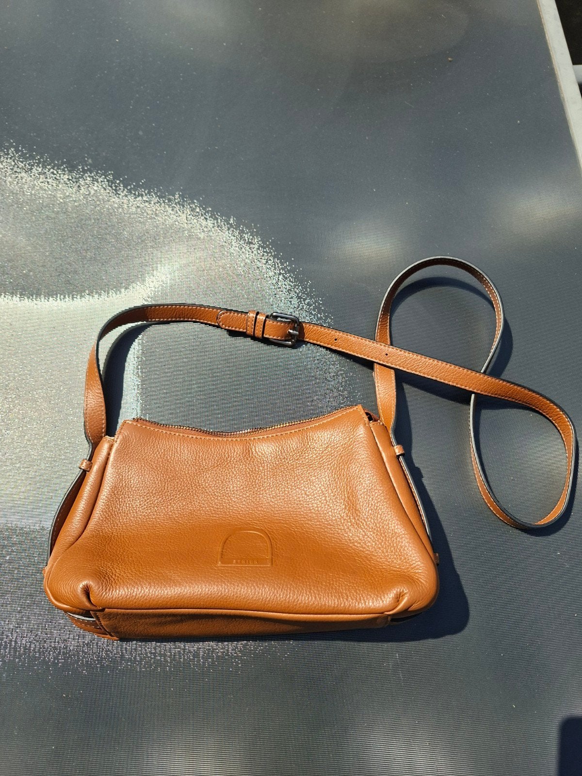 Lederen handtas (crossbody) bruin Étrier, Enlèvement, Comme neuf, Brun, Sac à main
