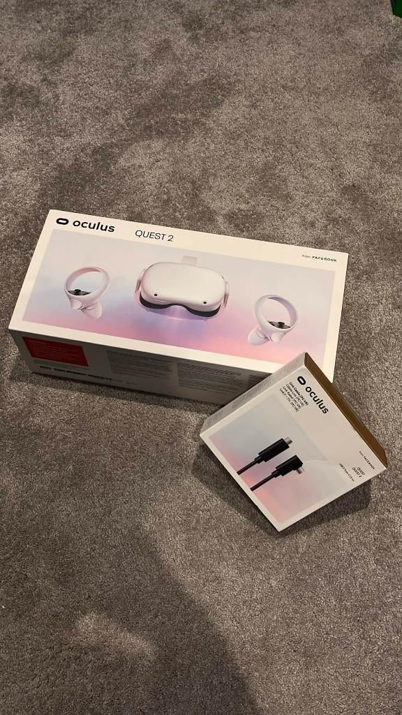Oculus Quest 2 Perfecte Staat, Games en Spelcomputers, Ophalen of Verzenden, Zo goed als nieuw, VR-bril, Overige platformen