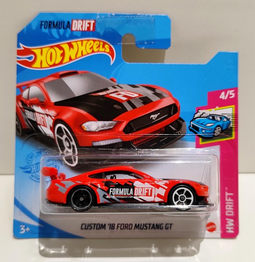 Hot Wheels Custom '18 Ford Mustang GT Drift Rood (2021), Hobby & Loisirs créatifs, Voitures miniatures | Échelles Autre, Enlèvement ou Envoi