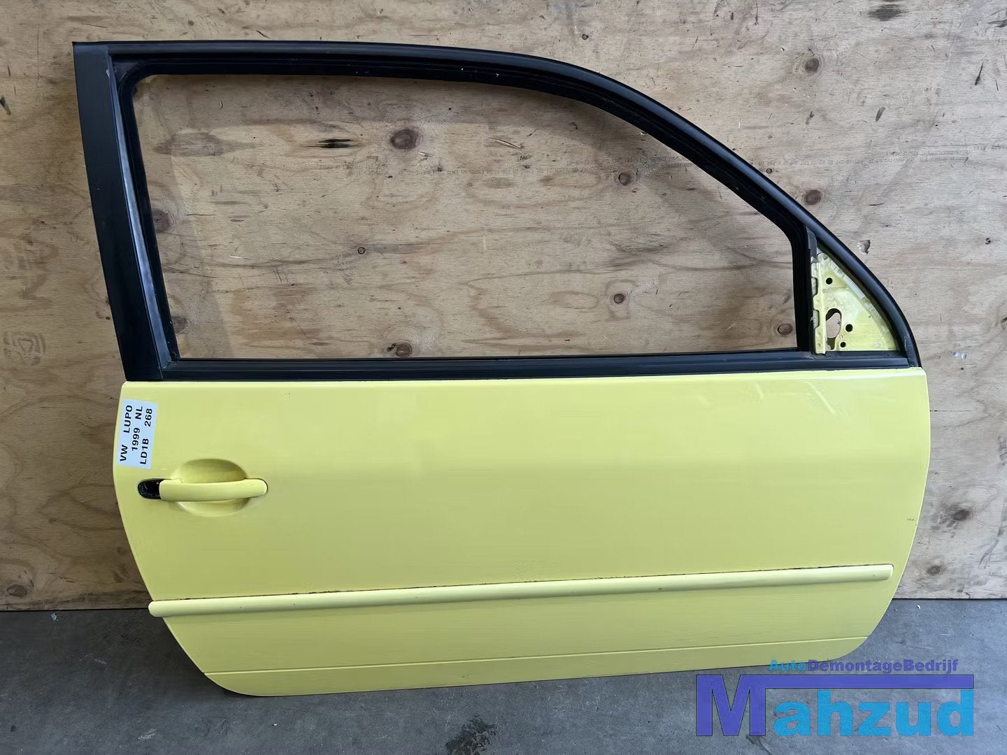 VW LUPO GEEL LD1B rechts deur portier, Volkswagen, Volkswagen AG, Vw@volkswagen.de, Utilisé