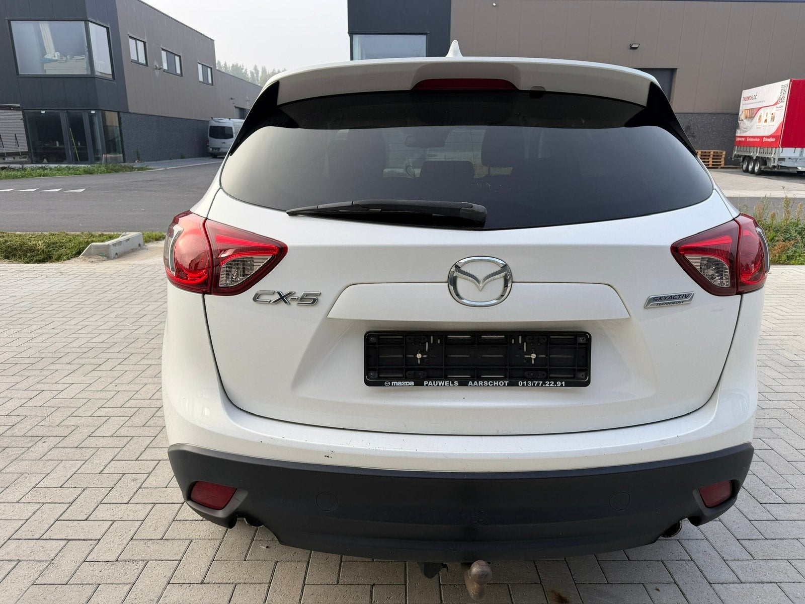 Mazda cx5 2.2 dieselmotor en slechts 134.000 km., Auto's, Monovolume, 4 cilinders, Wit, Bedrijf