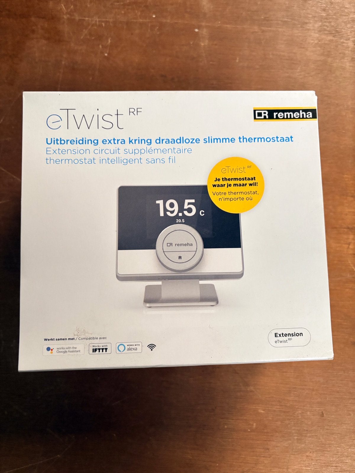 Remeha eTwist RF uitbreiding set 7706407, Ophalen, Slimme thermostaat, Nieuw