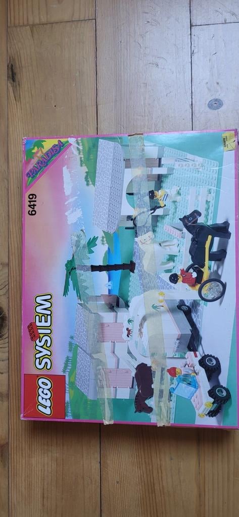 Ensemble de ranch de chevaux Lego 6419 Paradisa, Instructions incluses, Lego, Ensemble complet, Comme neuf