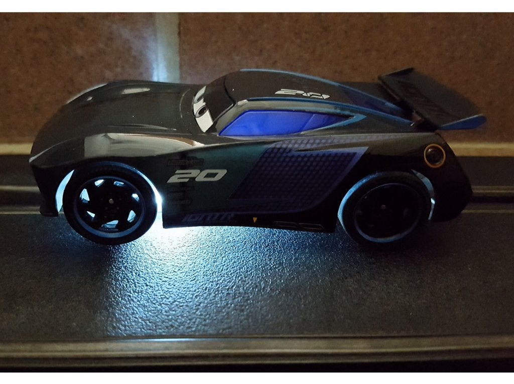 Carrera Go: Go Disney Pixar Jackson Storm Neon Nights, Carrera, Ophalen of Verzenden, Elektrisch, Racebaan