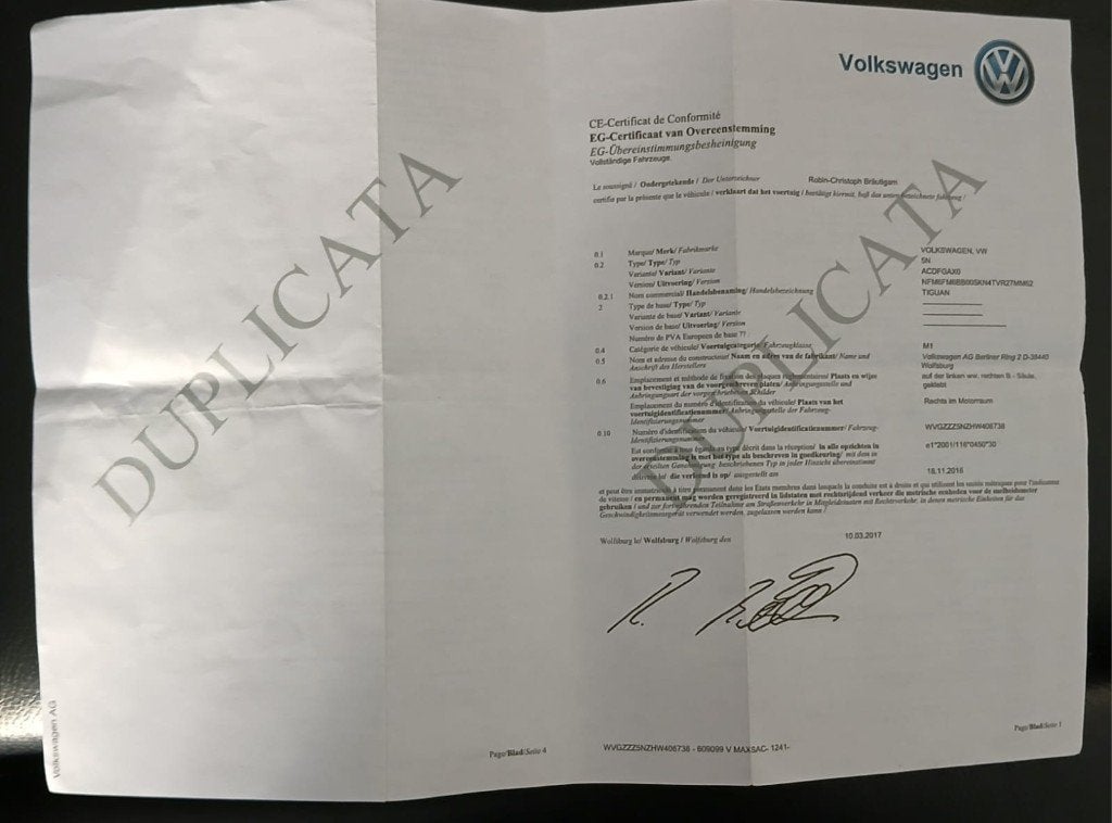Tiguan 2017, Auto's, Voorwielaandrijving, Stof, Overige kleuren, Grijs