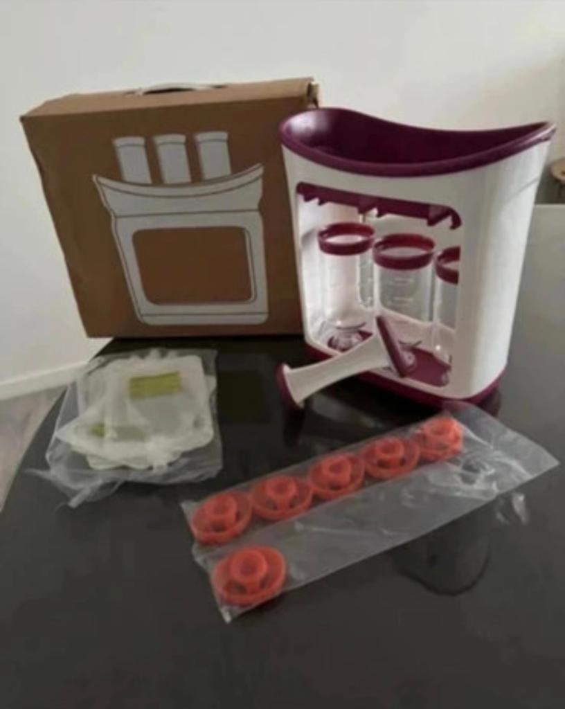 Knijpfruit maker, Kinderen en Baby's, Babykleding | Overige, Ophalen, Zo goed als nieuw