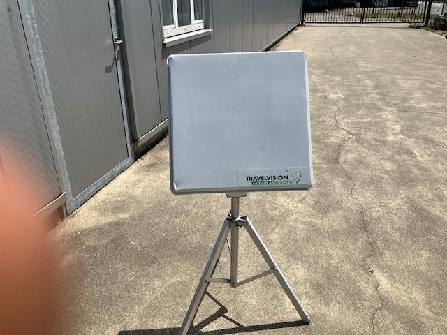 compacte Travel Vision R7-FLAT, TV, Hi-fi & Vidéo, Enlèvement, Utilisé, Antenne (parabolique), Autres marques