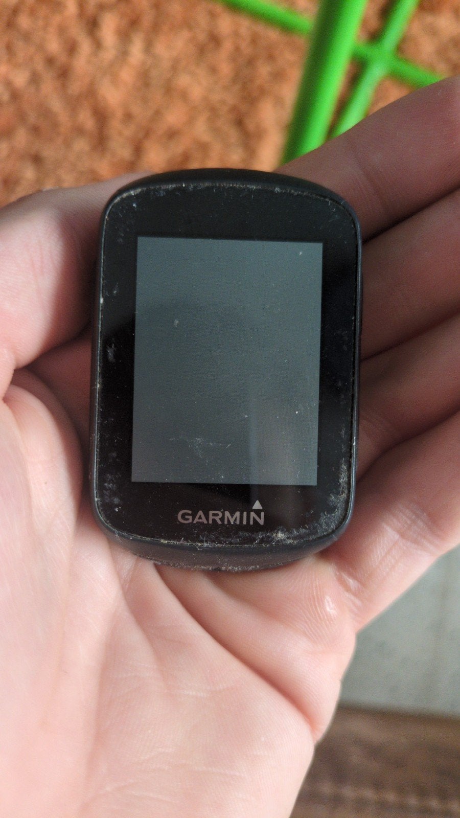 Garmin fiets computer, Ophalen