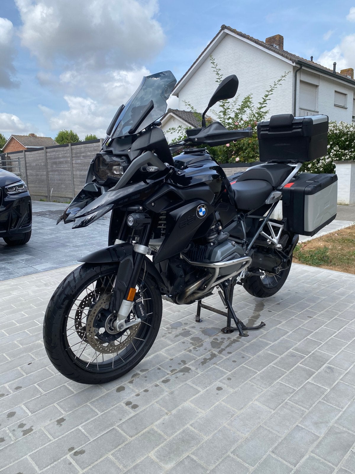 BMW R1200GS Triple Black Full Option + koffers + Zumo xt2, 2 cilinders, Occasion, Particulier, Meer dan 35 kW