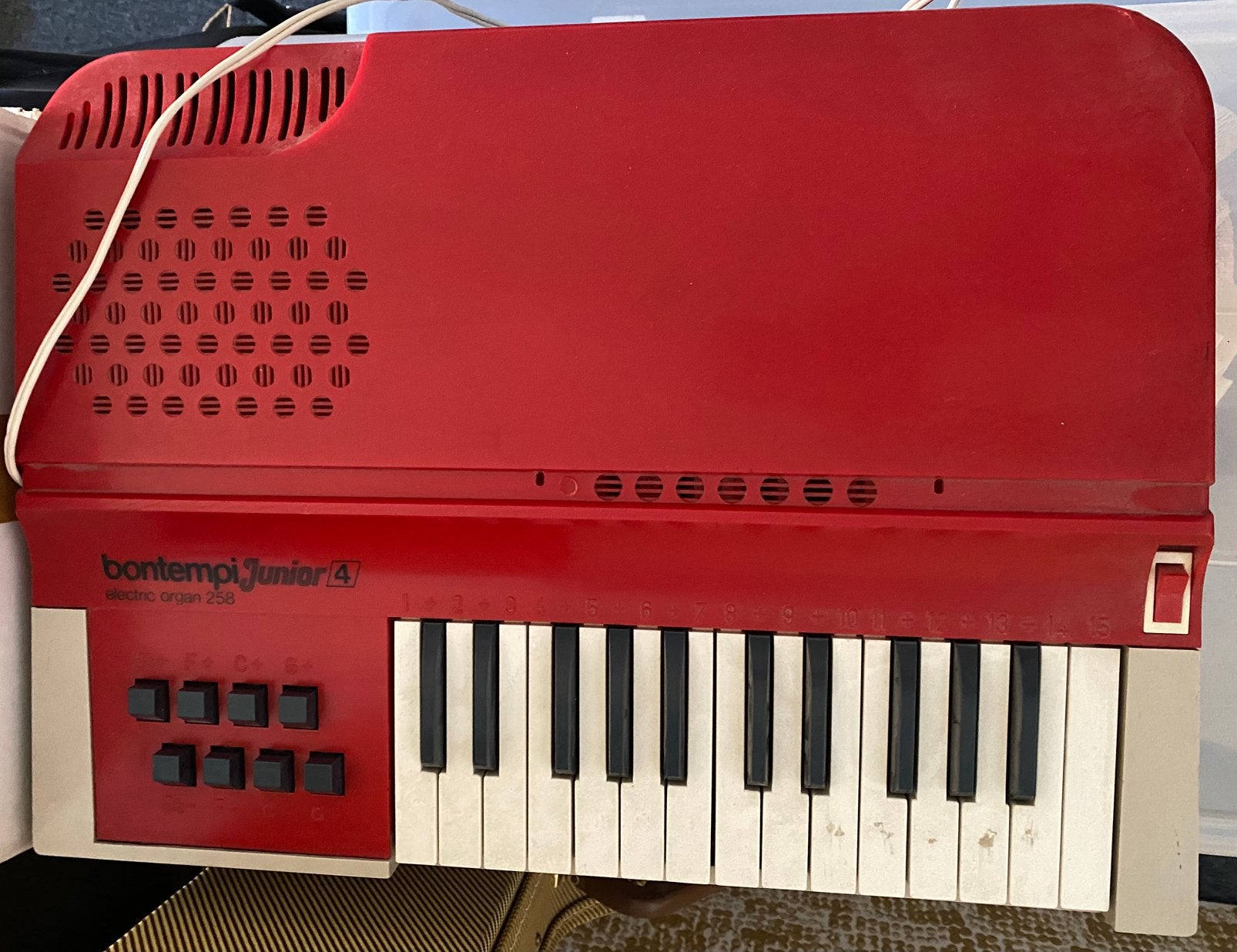 Orgue Bontempi, Muziek en Instrumenten, Keyboards, Ophalen, Zo goed als nieuw