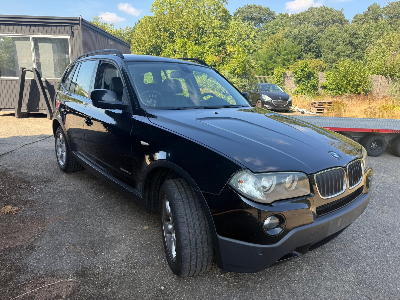 Bmw x3 2.0d x-drive automaat diesel, Auto's, Automaat, Zwart, Zwart, Bedrijf