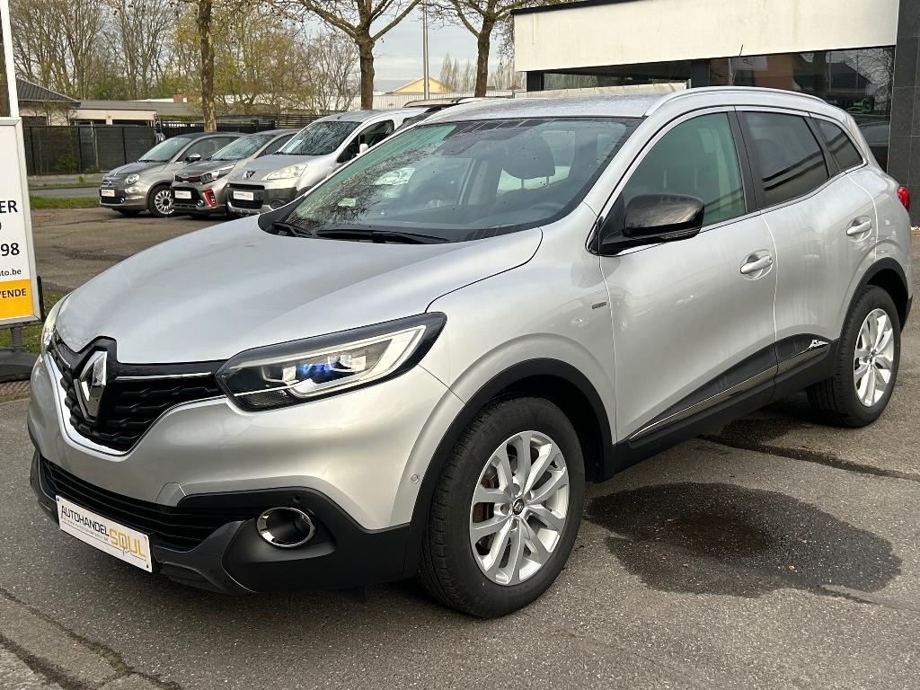 Renault Kadjar 1.2TCe, 2016, 81.660km, Full Opt, 1j Garantie, Autos, Renault, Achat, Euro 6, Entreprise, Noir