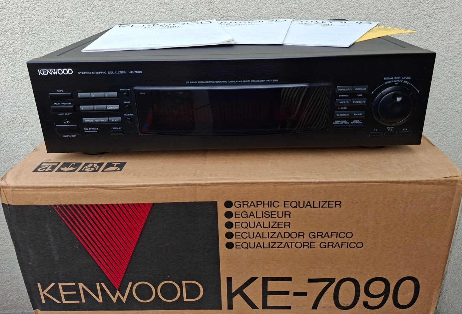 Égaliseur Kenwood KE-7090, TV, Hi-fi & Vidéo, Enlèvement ou Envoi