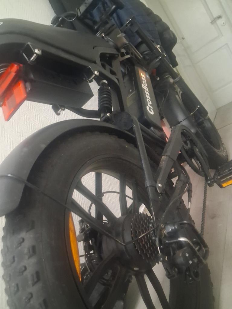Fatbike  e bike, Ophalen
