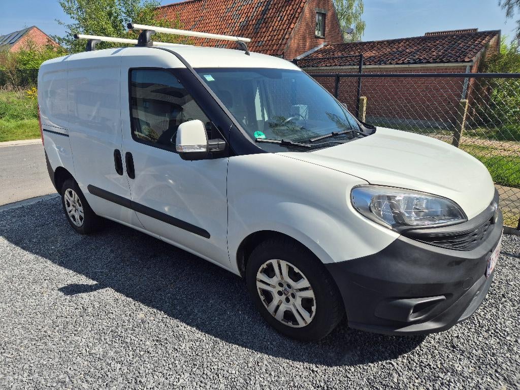 Fiat doblo, Auto's, Stof, Euro 6, Wit, Bedrijf