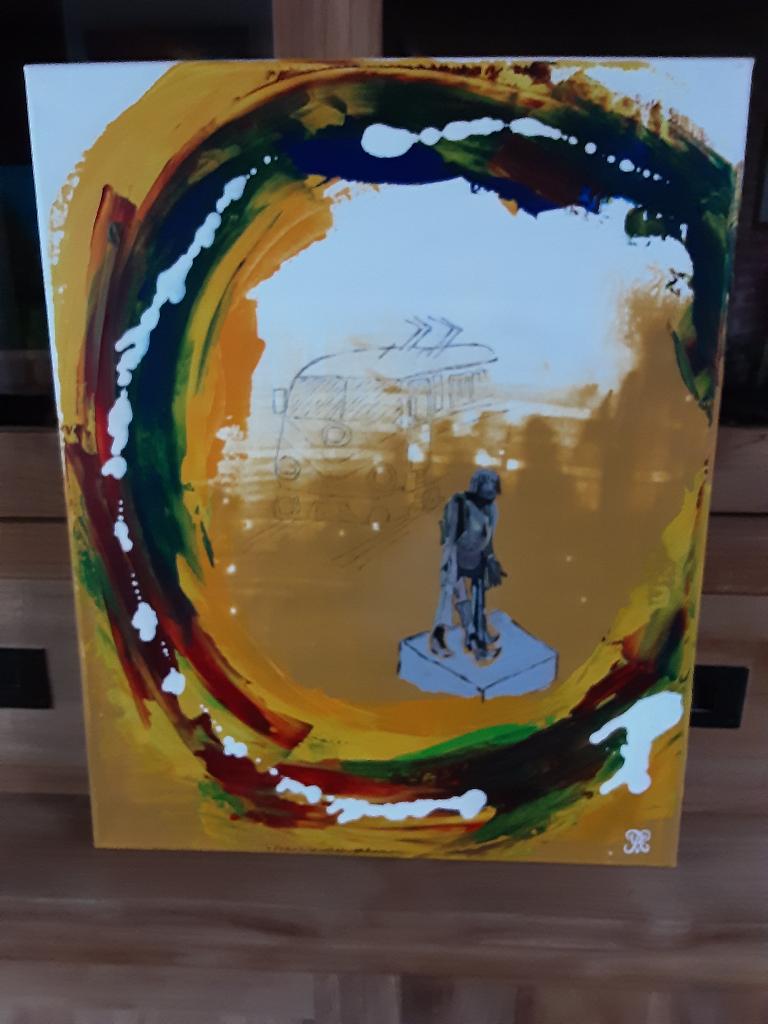 Abstract werk ; Onderweg (Apr 2025)., Ophalen