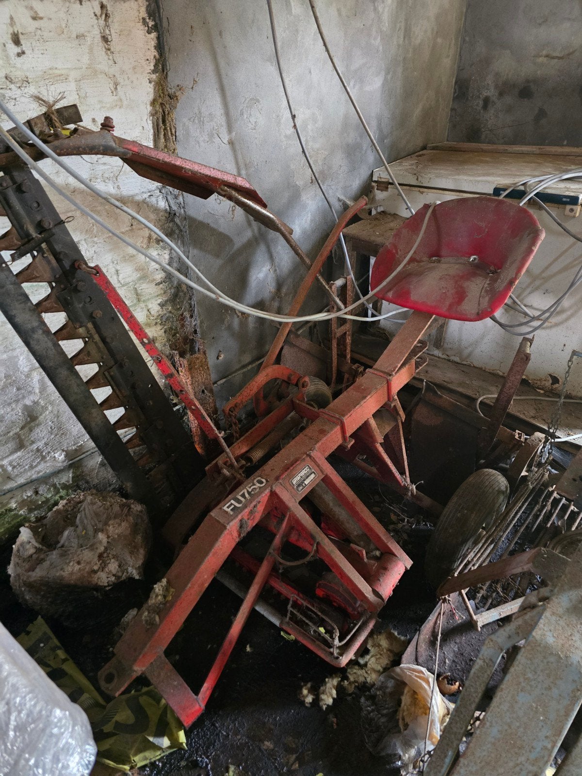 Landbouwmachines, Ophalen