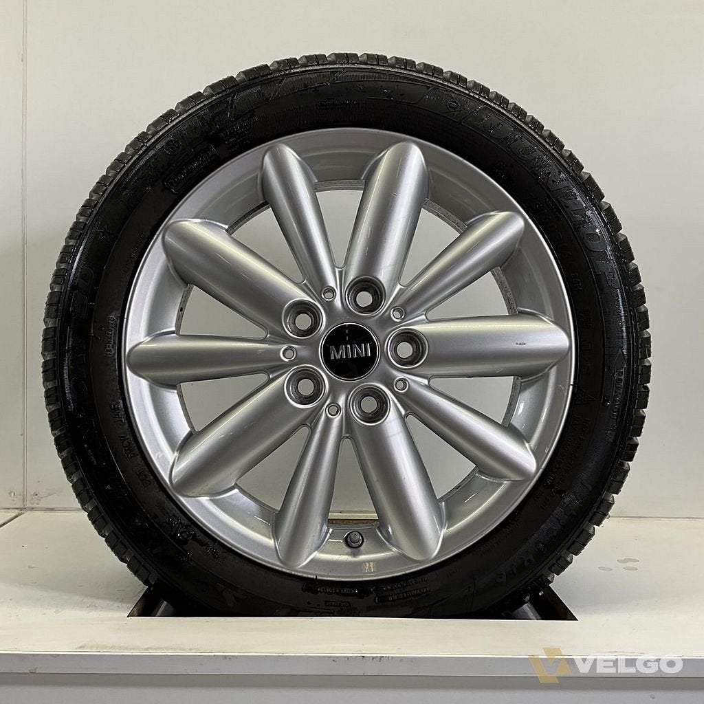 MINI COOPER VELGEN WINTERBANDEN F55 F56 F57 STYLING JCW 508, Gebruikt, 175 mm, -, Banden en Velgen