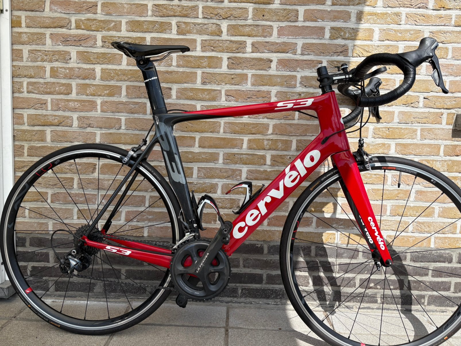 Cervélo s3 maat 56, Fietsen en Brommers, Ophalen, Gebruikt, Velgrem