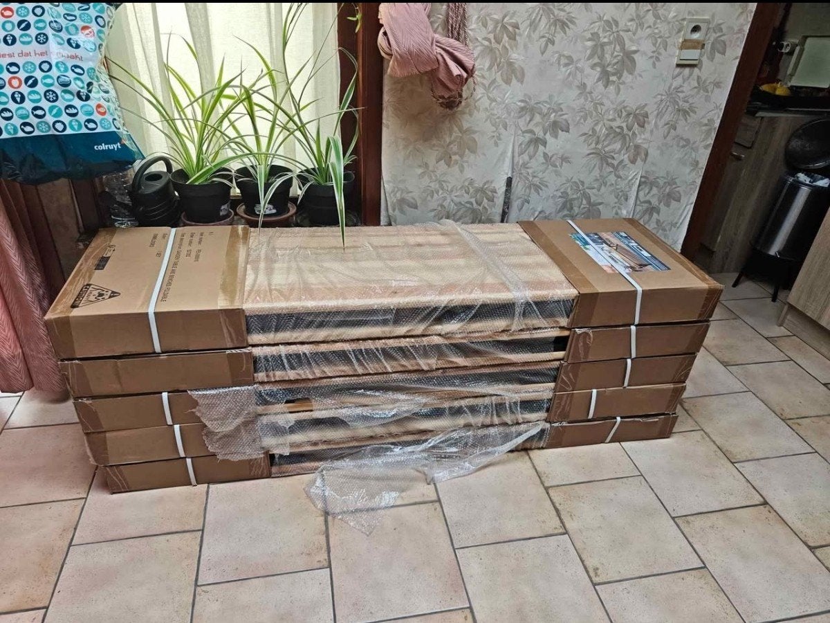 Table avec 2 bancs ( SET ), Jardin & Terrasse, Enlèvement