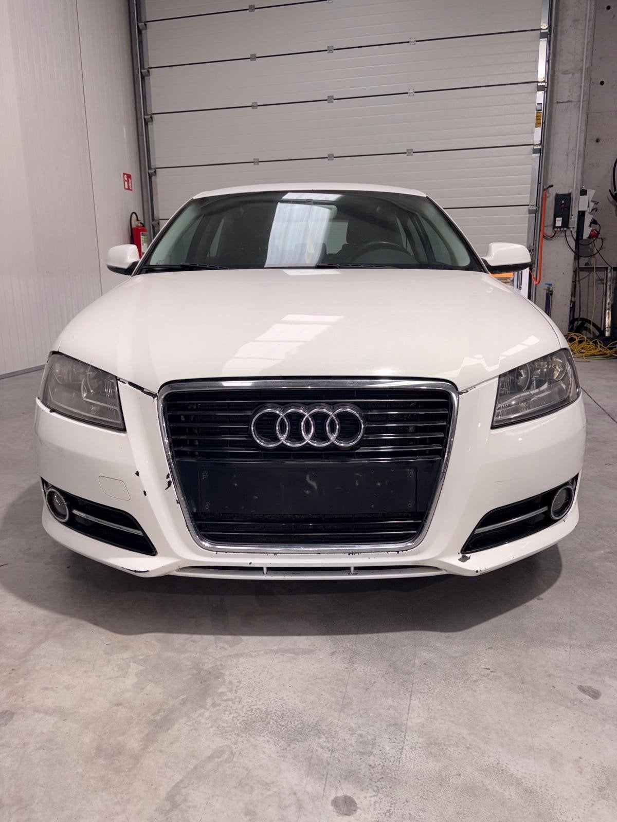 Audi A3, Auto's, Euro 5, Stof, Zwart, Wit