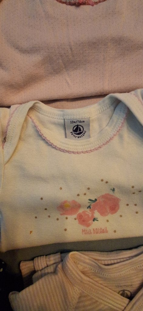 29 Bodies Petit Bateau - Fille 12 mois, Enlèvement, Comme neuf, Petit bateau, Fille