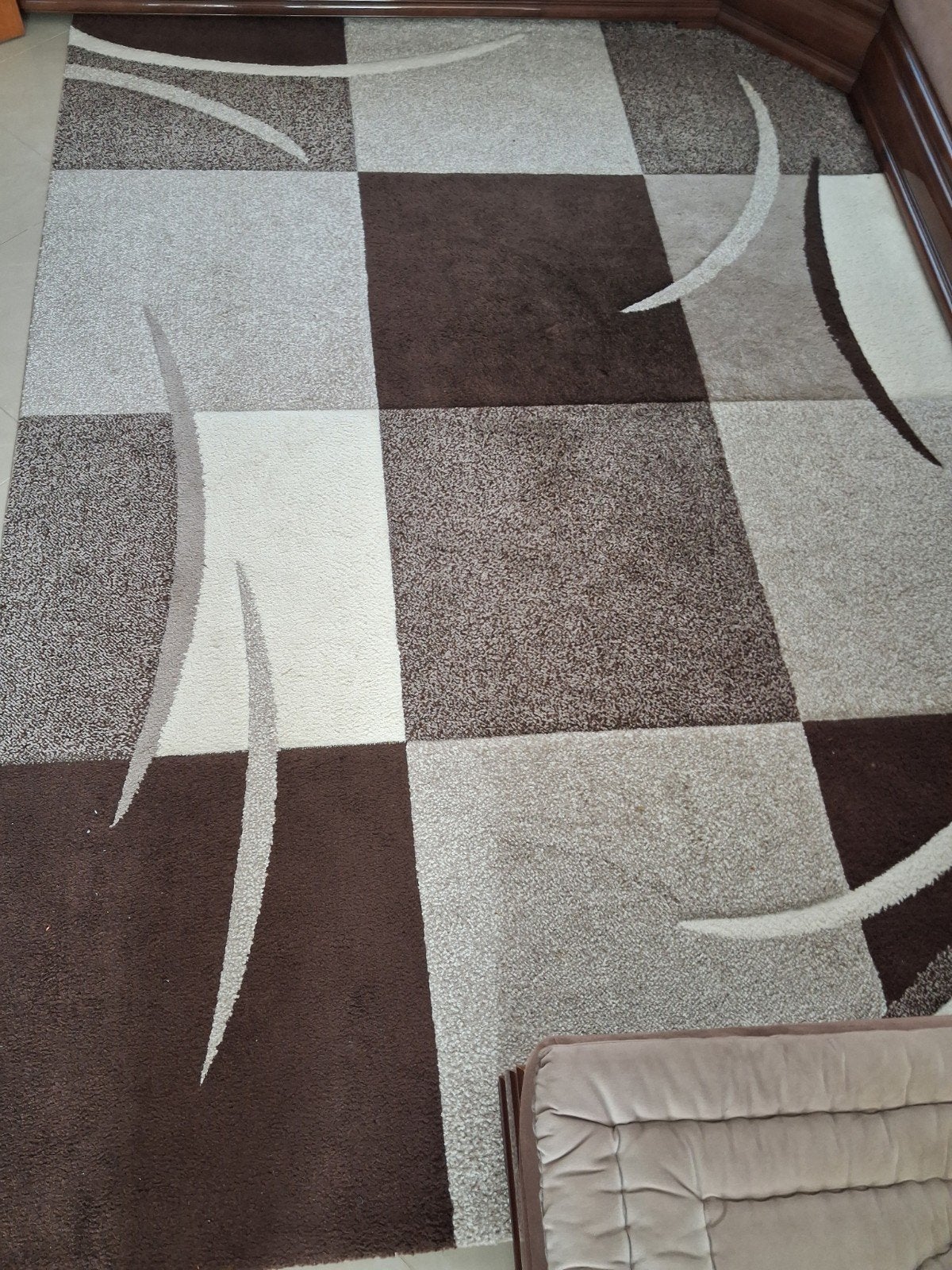2 tapis, Enlèvement, Comme neuf, Beige, Tapis
