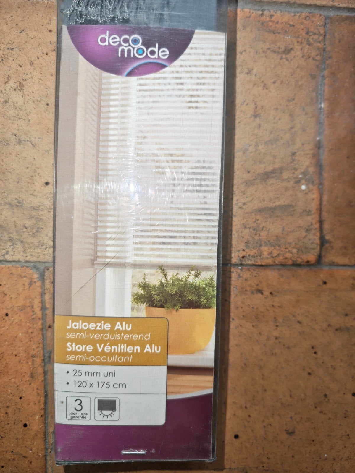 Deco Mode aluminium jaloezie (nog 2 exact hetzelfde extra op, Ophalen, Grijs, Jaloezie, Verduisterend