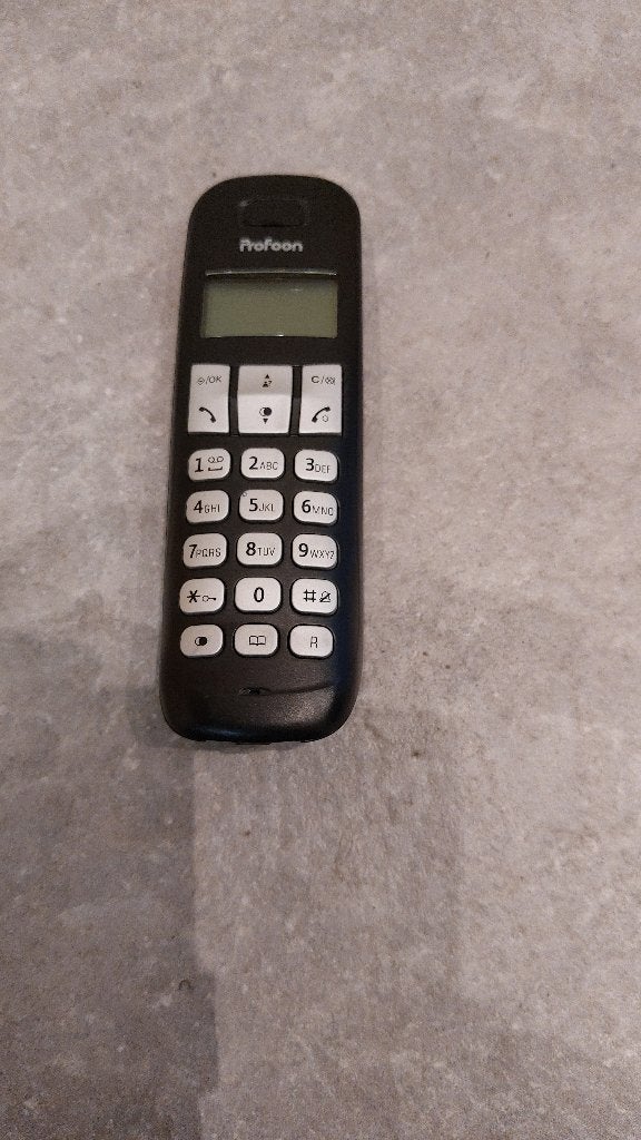 Profoon PDX-1100 DECT telefoon (draadloos) & laadstation, Telecommunicatie, Vaste telefoons | Handsets en Draadloos, Ophalen of Verzenden