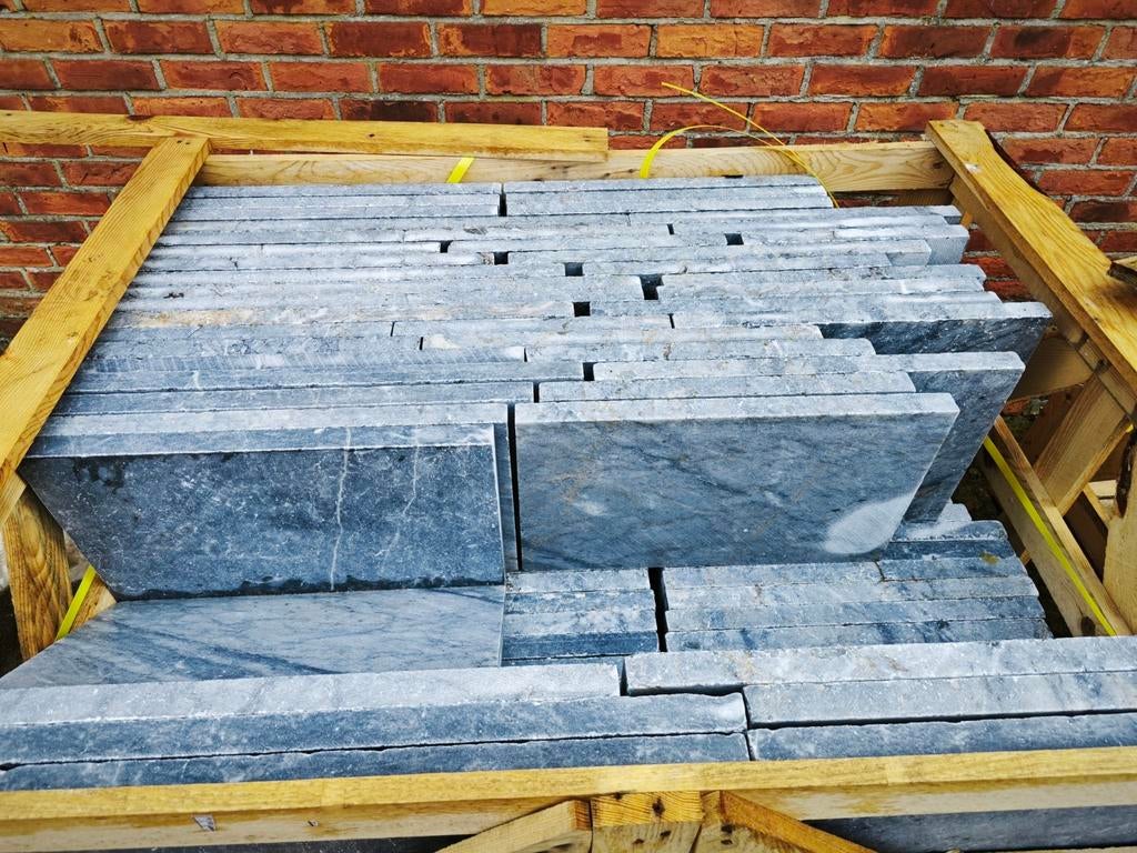 Blauwe hardsteen 3cm dik, Doe-het-zelf en Bouw, Ophalen