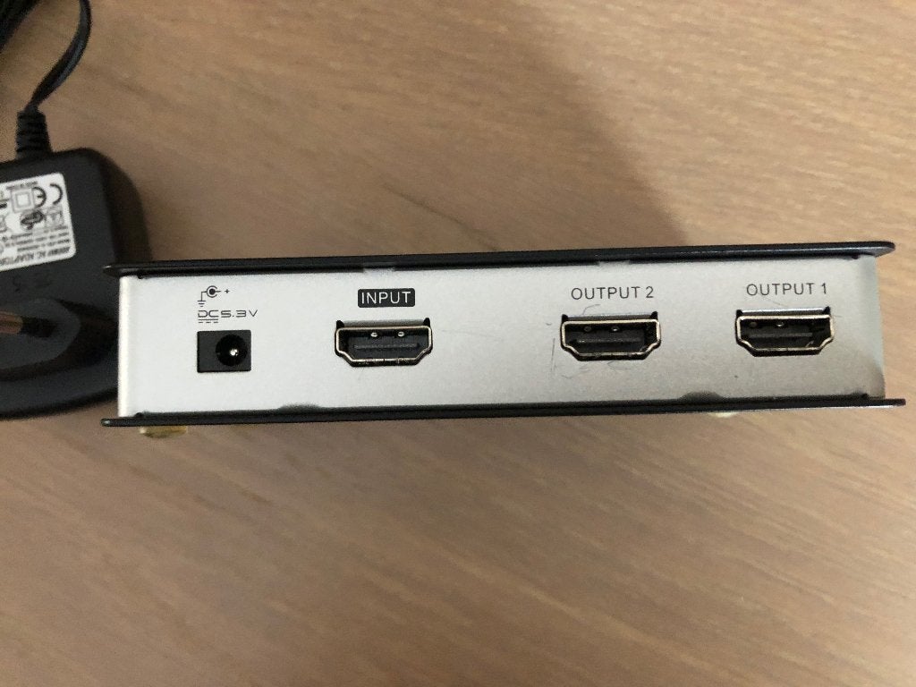 HDMI splitter, TV, Hi-fi & Vidéo, Enlèvement, Comme neuf