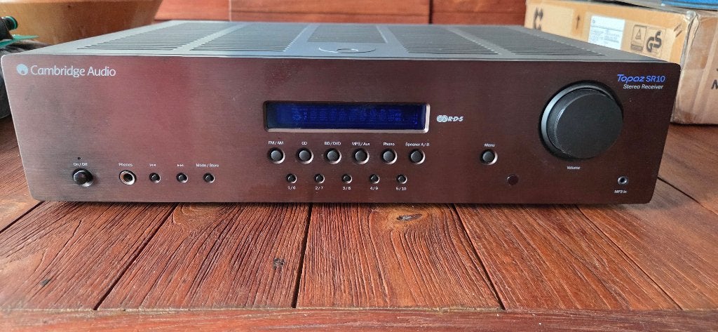 Amplificateur Cambridge Audio Topas SR10 V2, TV, Hi-fi & Vidéo, Amplificateurs & Ampli-syntoniseurs, Comme neuf, Stéréo, 60 à 120 watts