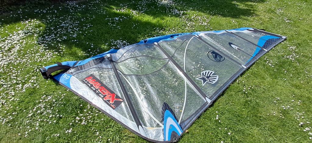 Windsurfzeil Ezzy Wave SE 5.0, Sports nautiques & Bateaux, Planche à voile, Enlèvement, Voile